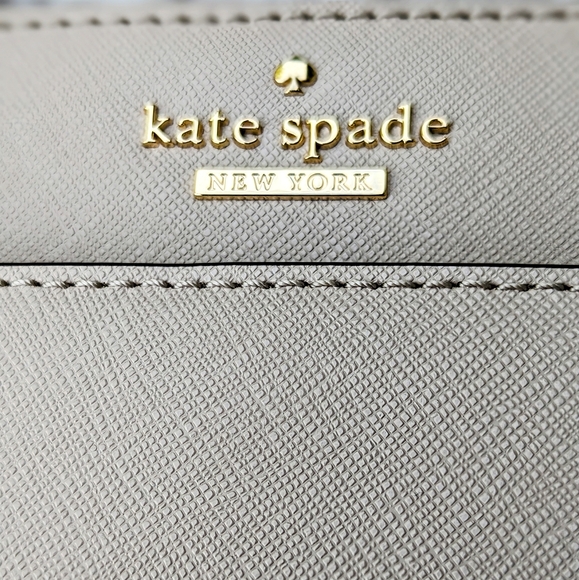 Kate Spade, Satchel/Crossbody Bag, Book Stripe Poly Twill Lining, & Duster Bag - Picture 7 of 16